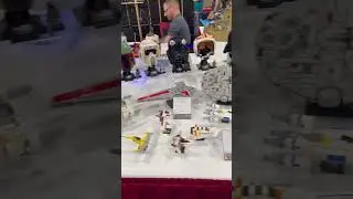 Cool lego Star Wars display from Brickslopes!