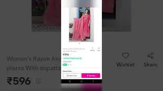 #messho #review kurti with Palazzo #review #from messho