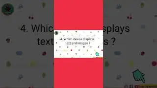 Computer Quiz Questions for small kids.  #sudarshankids #computer #quiz #shorts  #ytshorts