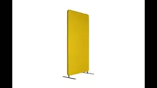 Softline acoustic screen - Abstracta