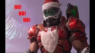 Santa pays a visit to the naughtiest of them all... (Christmas Doom Slayer Outfit)