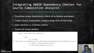 DEVSECOPS#11  Source Composition Analysis in Pipeline using OWASP Dependency Checker