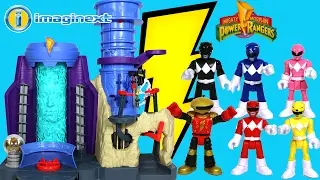 IMAGINEXT POWER RANGERS Command Center with Alpha 5 Zordon and Batman vs Goldar