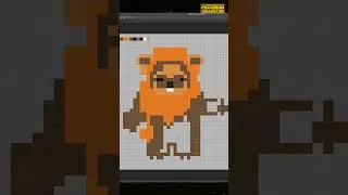 Making Star Wars Pixel Art - Wicket the Ewok