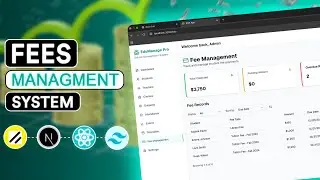 Fee Management System in Next.js | School Fee Collection Software | Next.js Project with Source Code