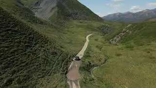 Alaska Scenic Drive - Belanger Pass and the Nelchina Public Use Area