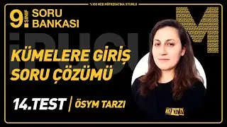 Yeni Nesil Sorularla 9. Sınıf Kümeler Test Çözümü (ÖSYM Tarzı) | Matematik Soru Bankası Test #14
