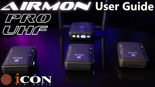 iCON Airmon Pro / UHF Overview & Setup Guide - Wireless Monitoring for Stage and Studio Musicians