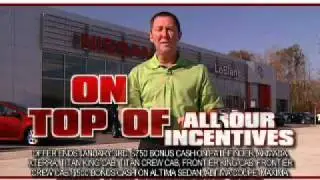 LeBlanc Nissan Year End Bonus Cash