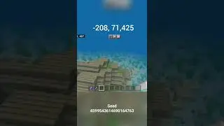 Minecraft: Survival Island Seed #minecraft #viral #shorts