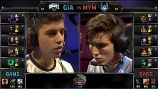 EU LCS GIA vs MYM Game 1 Highlights (EU LCS Spring 2015)