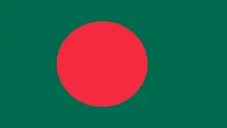 Evoluci&oacute;n de la Bandera de Banglad&eacute;s - Evolution of the Flag of Bangladesh