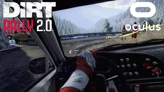 [VR] Mitsubishi Lancer Evo VI onboard. Dirt Rally 2.0. Monte Carlo