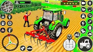Modern Tractor Farming Driving Simulator 3D &ndash; New Tractor Games 2025 | Android Gameplay