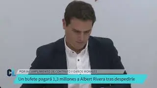 La magistrada Cristina Sanz condena a Mart&iacute;nez-Echevarr&iacute;a Abogados a pagar 1,3 M a Albert Rivera