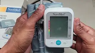 NuvoMed Electronic Audible Arm Blood Pressure Monitor