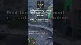 Shenzhen's AI-Powered Jaywalking Detection!