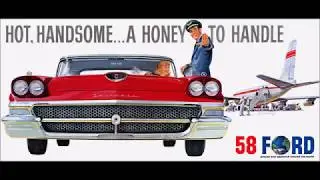 Those Gorgeous, Hand-Painted Car Ads Of The '50s & '60s