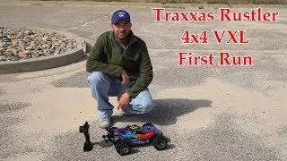 Traxxas Rustler 4x4 VXL First Run 3S
