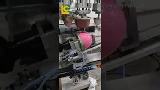 4 sides safety helmet pad printing machine with rotary system