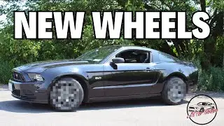 THE MUSTANG GETS BRAND NEW WHEELS!