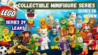 LEGO LEAK: Collectible Minifigure Series 29 and Series 28 Review #lego #minifigures