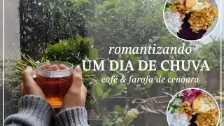 Um convite para desacelerar (dia de chuva & conforto)