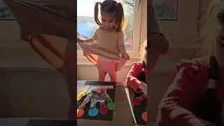 Bunte Finger Sortierspiel #activityforkids #creativeideasforkids