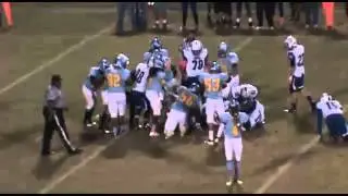 Tylan Ruff 2012 Football Highlights, Burns High Football