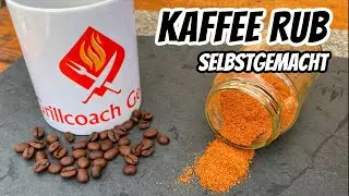 Kaffee Gew&uuml;rz selber machen - ideal f&uuml;r Steaks und Braten | Homemade Coffee Rub