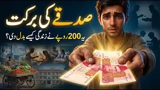 صدقے کی برکت | Sadaqah Ki Barkat | Heart Touching Islamic Moral Story | Kahani Vibes | Urdu/Hindi