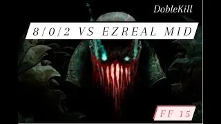 Pyke mid vs ezreal replay league of legends new parche 11.8