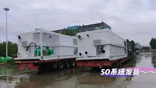 🚛 50 Mud System Delivered | TR Solids Control Factory Shipment#hdd #oilfield #drilling