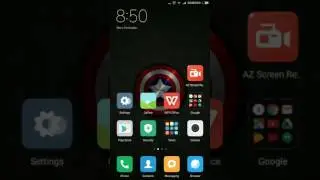 Turn on the Quick Ball MIUI 8