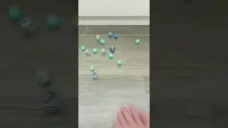 Blue Dice🔵🎲 | REVERSED ASMR #kidstoys #toy #asmr #toys #kidsvideo #dice #throw #blue #shorts