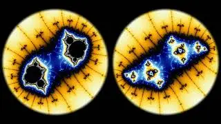 Retrograde II - Twisted Mandelbrot Set Zoom vs Julia Set
