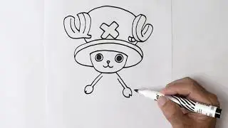 HOW TO DRAW TONY TONY CHOPPER Step by step
