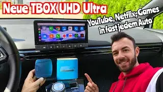 Netflix, YouTube, Prime, Spotify & kabellos Carplay! Neue Carlinkit TBox UHD Ultra