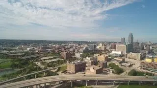 Downtown Omaha Nebraska - Sky Shutter Omaha Drone Photography