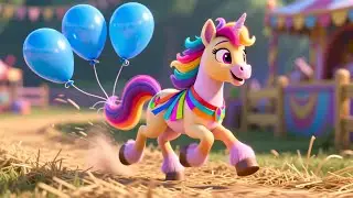 Pony&rsquo;s Color Learning Ride 🐴🌈 Fun Kids Song | Learn Colors for Toddlers