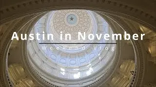 Austin in November | gym, cafe, state capitol