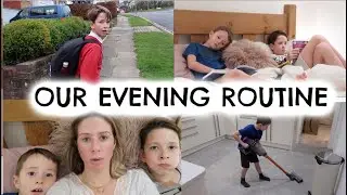 CHATTY EVENING ROUTINE | EVENING ALONE WITH TWO BOYS | KERRY WHELPDALE