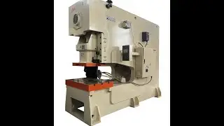 JH21 automatic hole stamping power press punching machine cnc feeding table
