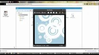 Websocket Web based file manager
