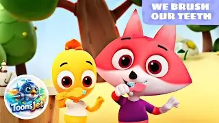We Brush Our Teeth -English Song for Kids #toonsjet #usakids 