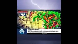 🌩️ Severe T-Storm Watch #326: NM, TX, OK! Hail/Wind Risk! 5/25/25 #shorts #weatherupdate