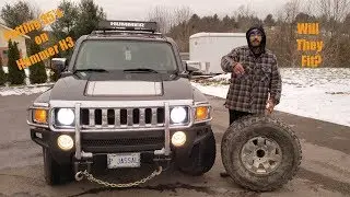 Putting 35's on my Hummer H3! Will they Fit? (315/75r16)