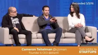 Dave McClure (500 Startups) & Cameron Teitelman (StartX): accelerator benefits
