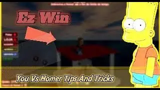 You VS Homer All OP Hiding Spot - Tips & Tricks! [Roblox]