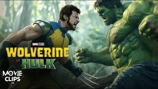 Wolverine vs Hulk Movie Clip (2025) Hugh Jackman, Mark Ruffalo Marvel Studios Movie Watch Now